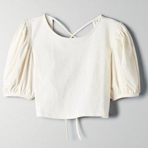Aritzia Sunday Best Bibi Top in Cream